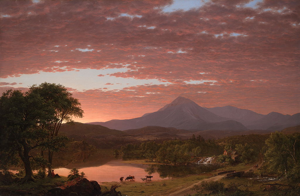 Mount Ktaadn in Detail Frederic Edwin Church